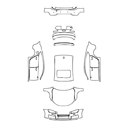 Pre-Cut PPF Audi A7 A7 Sportback Base 2014 - PPF-Kits