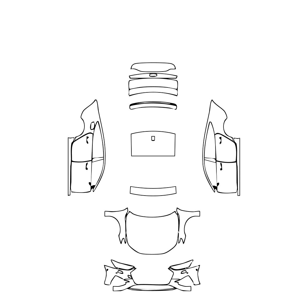 Pre-Cut PPF Audi A7 A7 Sportback Base 2020 - PPF-Kits