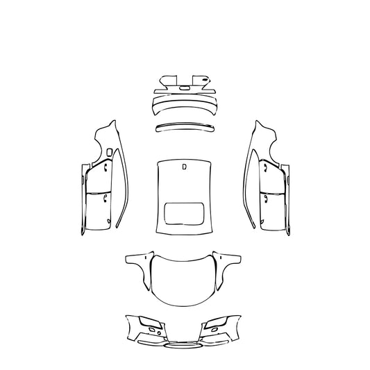 Pre-Cut PPF Audi A7 A7 Sportback S-line 2012 - PPF-Kits