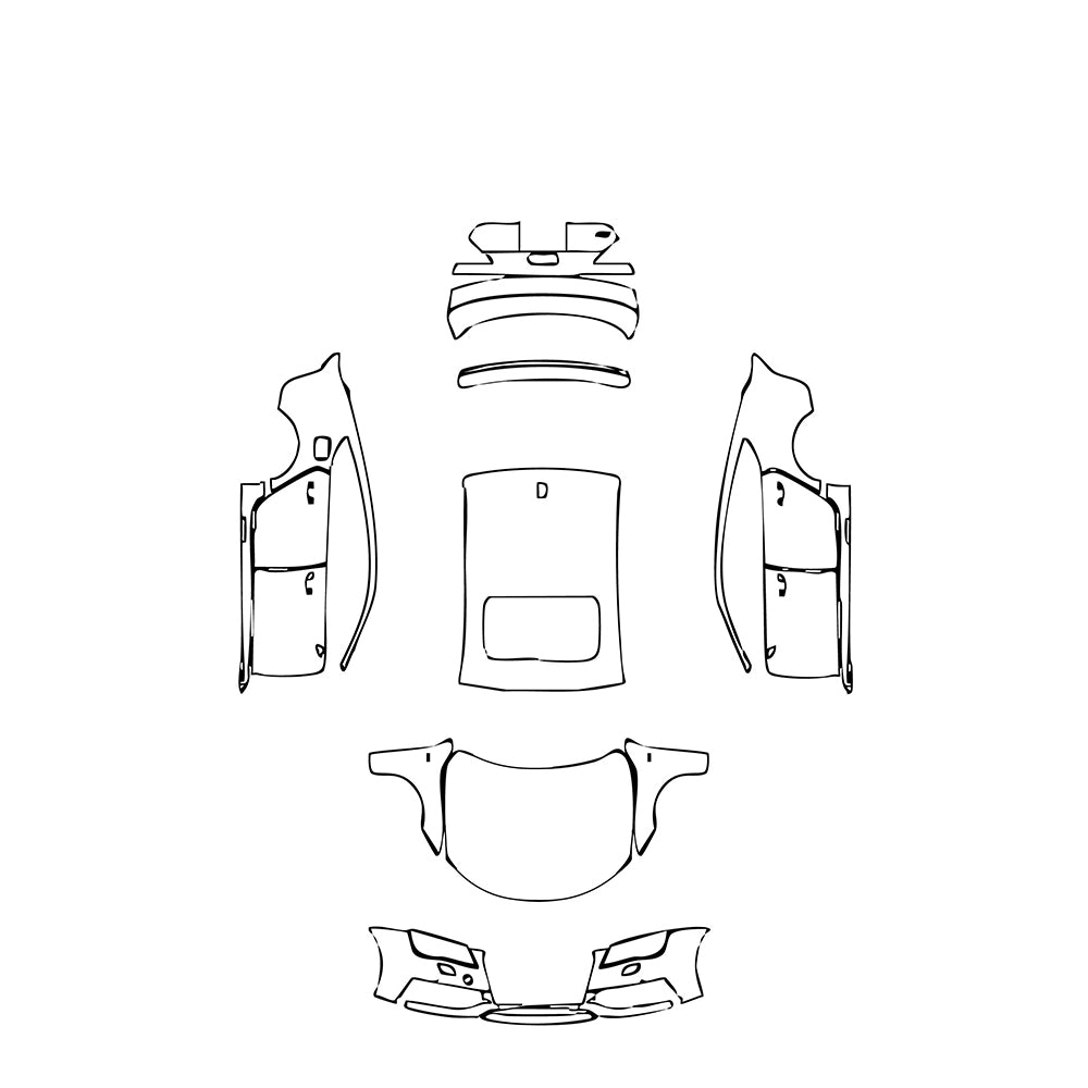 Pre-Cut PPF Audi A7 A7 Sportback S-line 2014 - PPF-Kits
