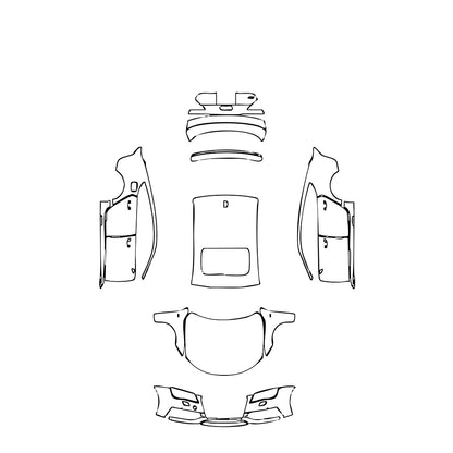 Pre-Cut PPF Audi A7 A7 Sportback S-line 2014 - PPF-Kits