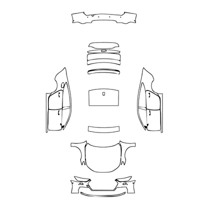 Pre-Cut PPF Audi A7 S7 Sportback 2019 - PPF-Kits