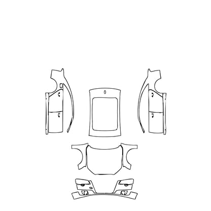Pre-Cut PPF Audi A8 A8 L (Extended Wheelbase) Base 2012 - PPF-Kits