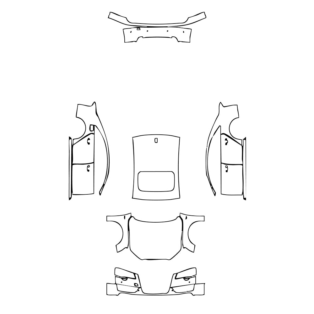 Pre-Cut PPF Audi A8 S8 (for Europe) 2013 - PPF-Kits