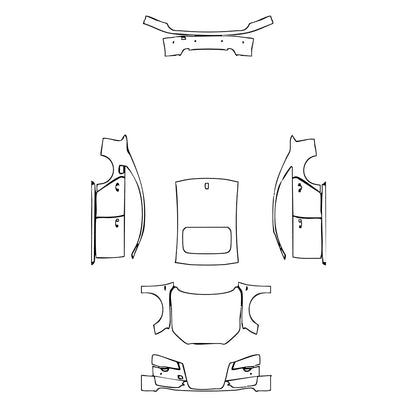 Pre-Cut PPF Audi A8 S8 (for Europe) 2014 - PPF-Kits