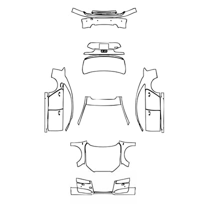 Pre-Cut PPF Audi A8 S8 (for Europe) 2016 - PPF-Kits