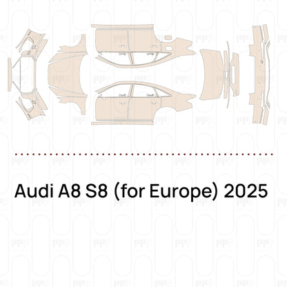 Pre-Cut PPF Audi A8 S8 (for Europe) 2025