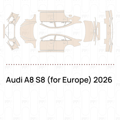 Pre-Cut PPF Audi A8 S8 (for Europe) 2026
