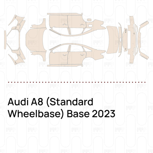 Pre-Cut PPF Audi A8 (Standard Wheelbase) Base 2023