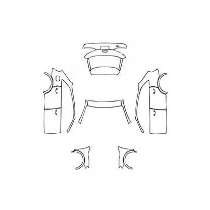 Pre-Cut PPF Audi Q3 SUV Base 2013 - PPF-Kits