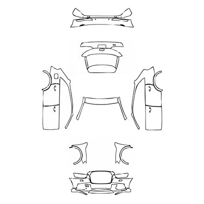 Pre-Cut PPF Audi Q3 SUV Base 2018 - PPF-Kits