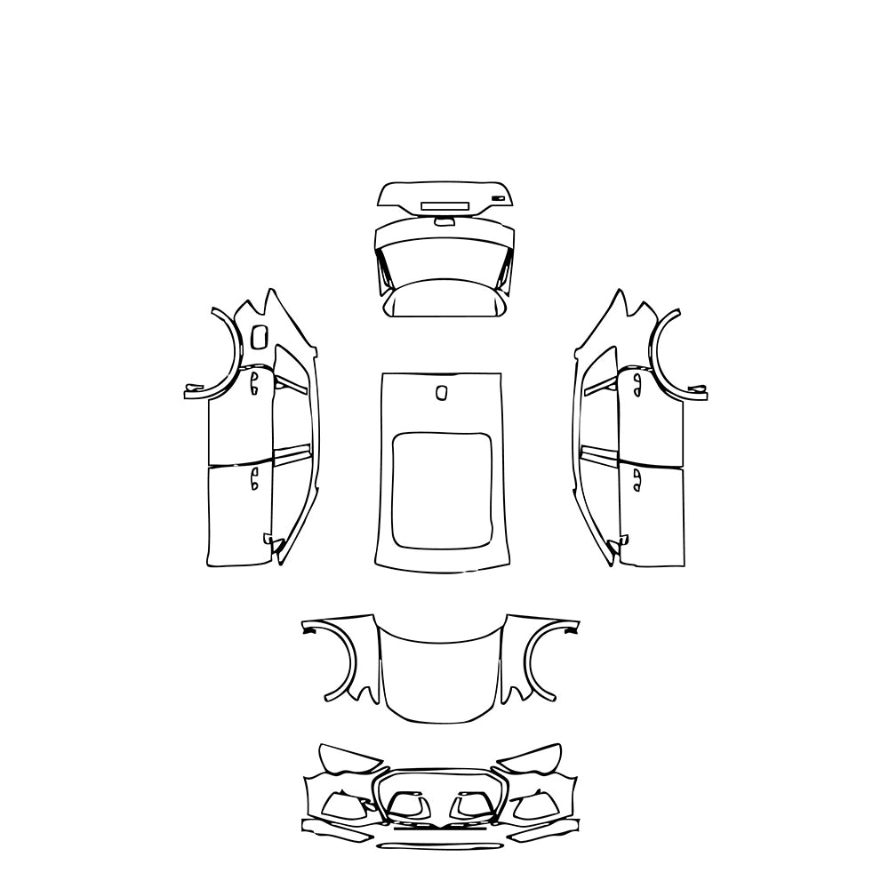 Pre-Cut PPF Audi Q3 SUV Base 2019 - PPF-Kits