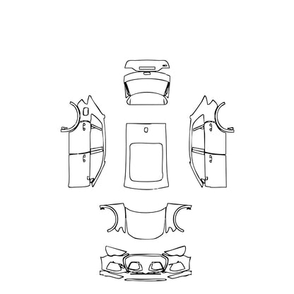 Pre-Cut PPF Audi Q3 SUV Base 2020 - PPF-Kits