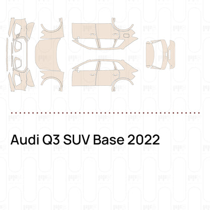 Pre-Cut PPF Audi Q3 SUV Base 2022