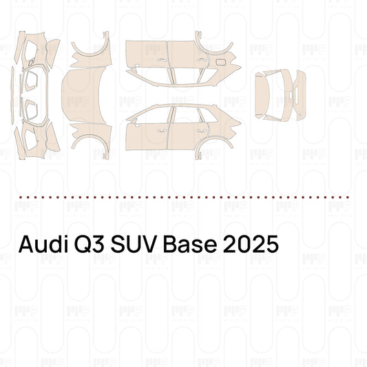 Pre-Cut PPF Audi Q3 SUV Base 2025
