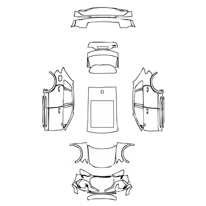 Pre-Cut PPF Audi Q3 SUV RSQ3 2021 - PPF-Kits