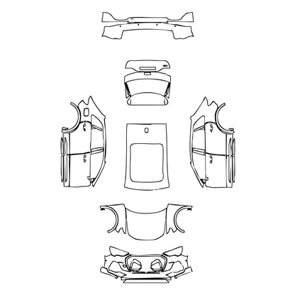 Pre-Cut PPF Audi Q3 SUV S-Line 2019 - PPF-Kits