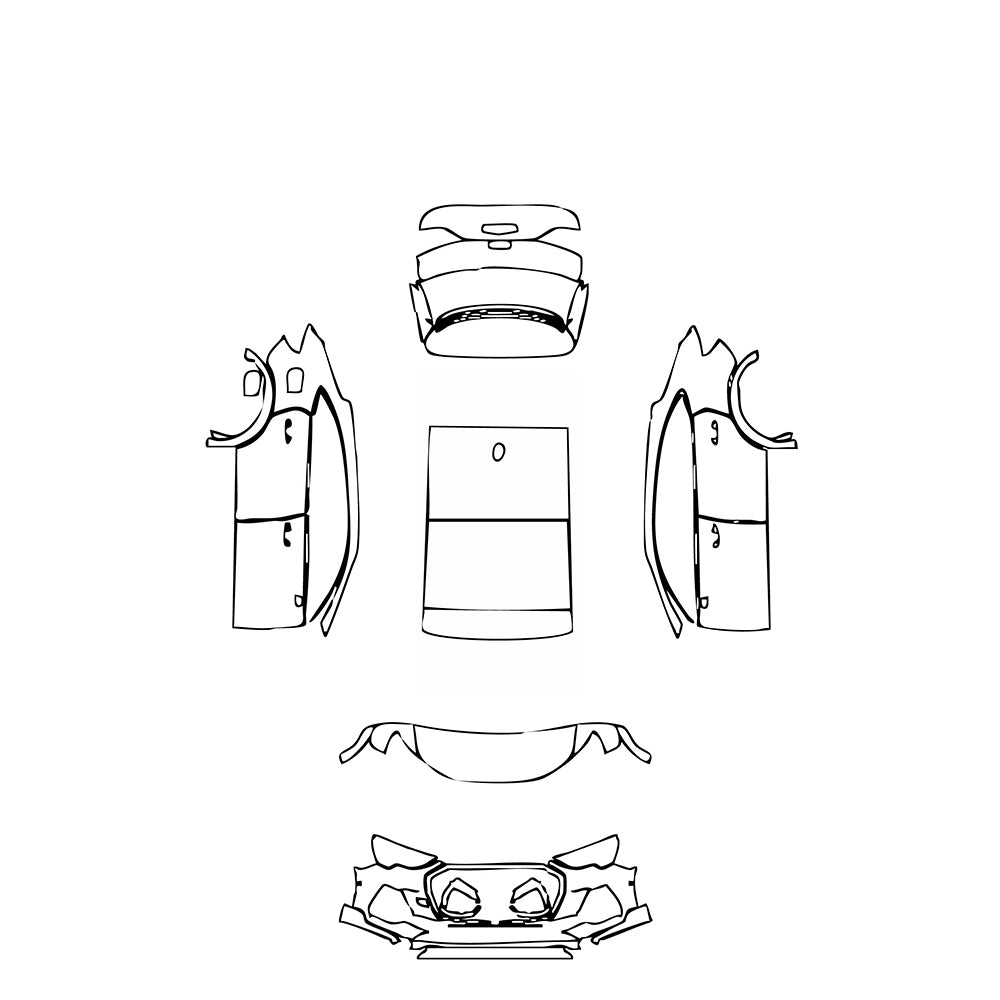 Pre-Cut PPF Audi Q3 Sportback Base 2020 - PPF-Kits