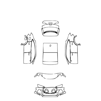 Pre-Cut PPF Audi Q3 Sportback Base 2020 - PPF-Kits