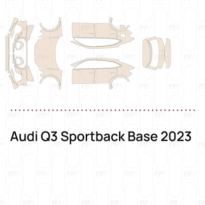 Pre-Cut PPF Audi Q3 Sportback Base 2023