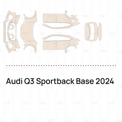 Pre-Cut PPF Audi Q3 Sportback Base 2024