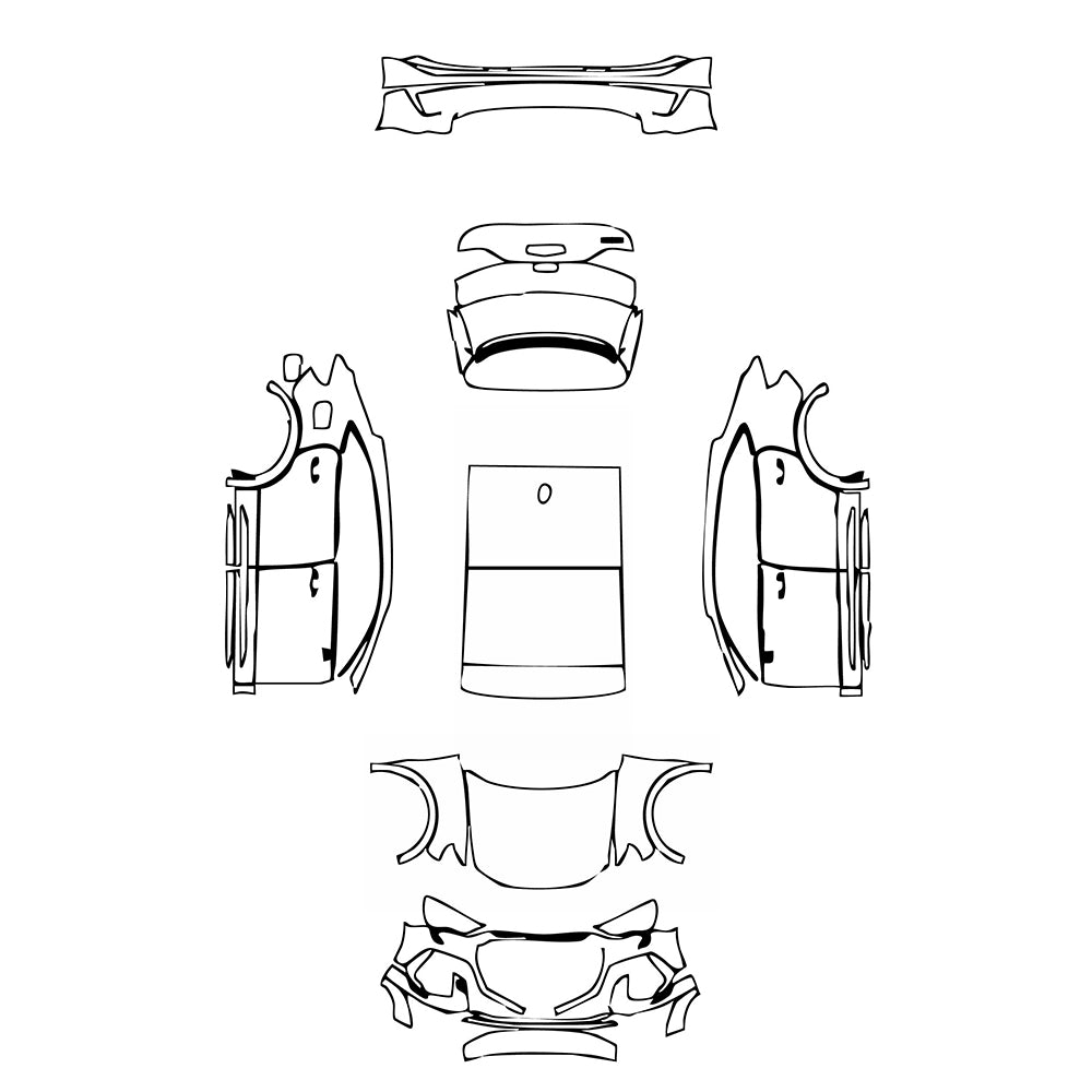Pre-Cut PPF Audi Q3 Sportback RSQ3 2021 - PPF-Kits
