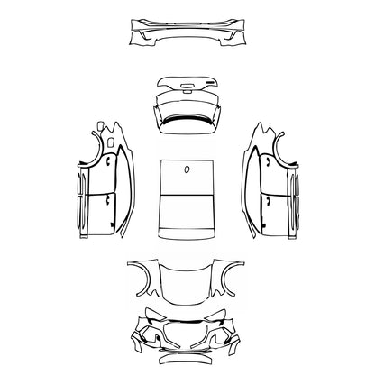 Pre-Cut PPF Audi Q3 Sportback RSQ3 2021 - PPF-Kits