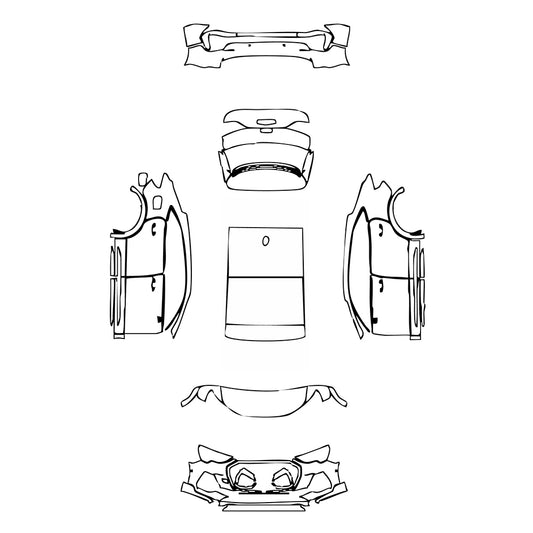 Pre-Cut PPF Audi Q3 Sportback S-line 2020 - PPF-Kits