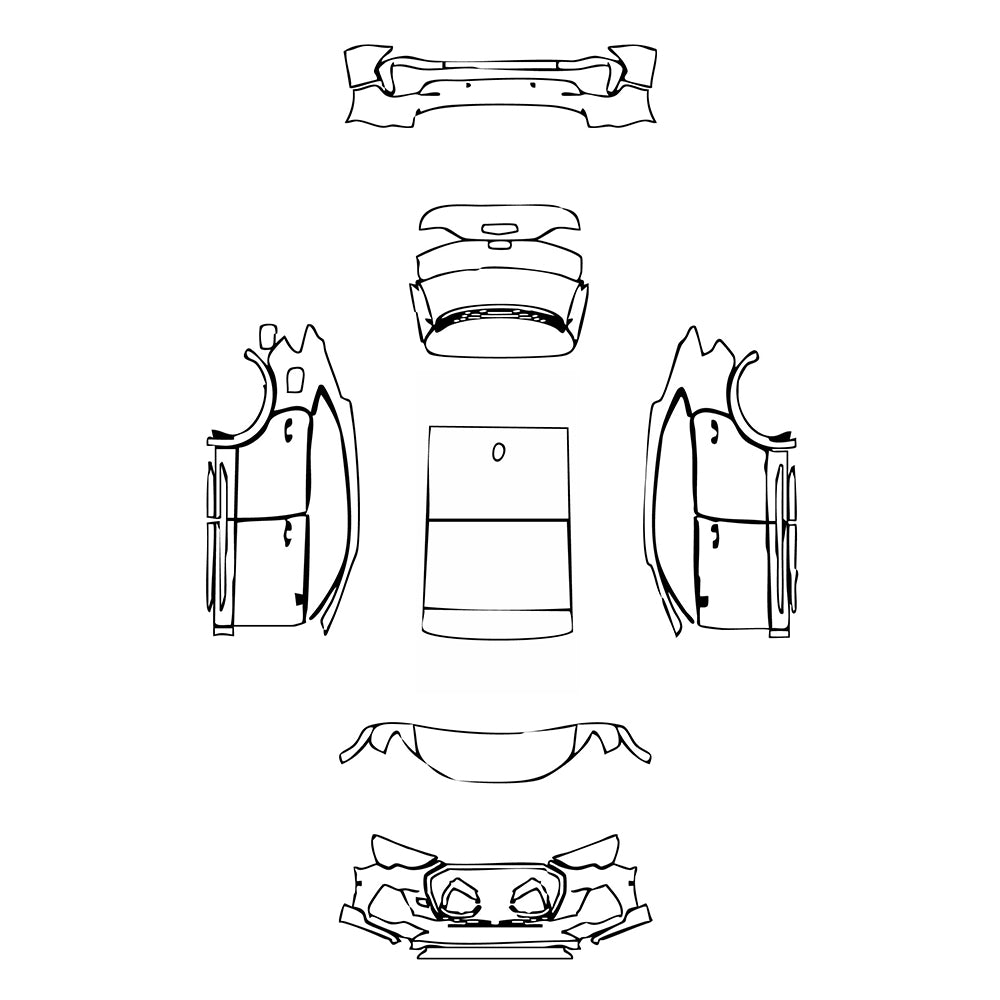 Pre-Cut PPF Audi Q3 Sportback S-line 2021 - PPF-Kits