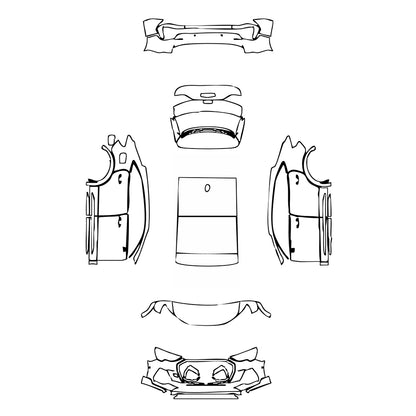 Pre-Cut PPF Audi Q3 Sportback S-line 2021 - PPF-Kits
