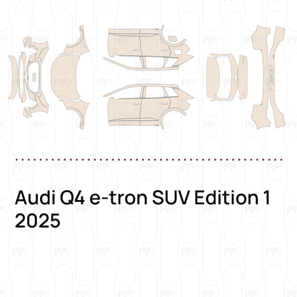 Pre-Cut PPF Audi Q4 e-tron SUV Edition 1 2025