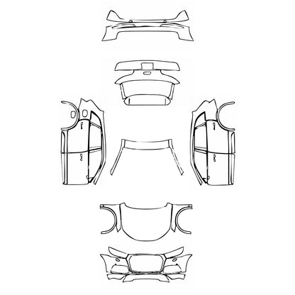 Pre-Cut PPF Audi Q5 Extended Wheelbase Base 2019 - PPF-Kits