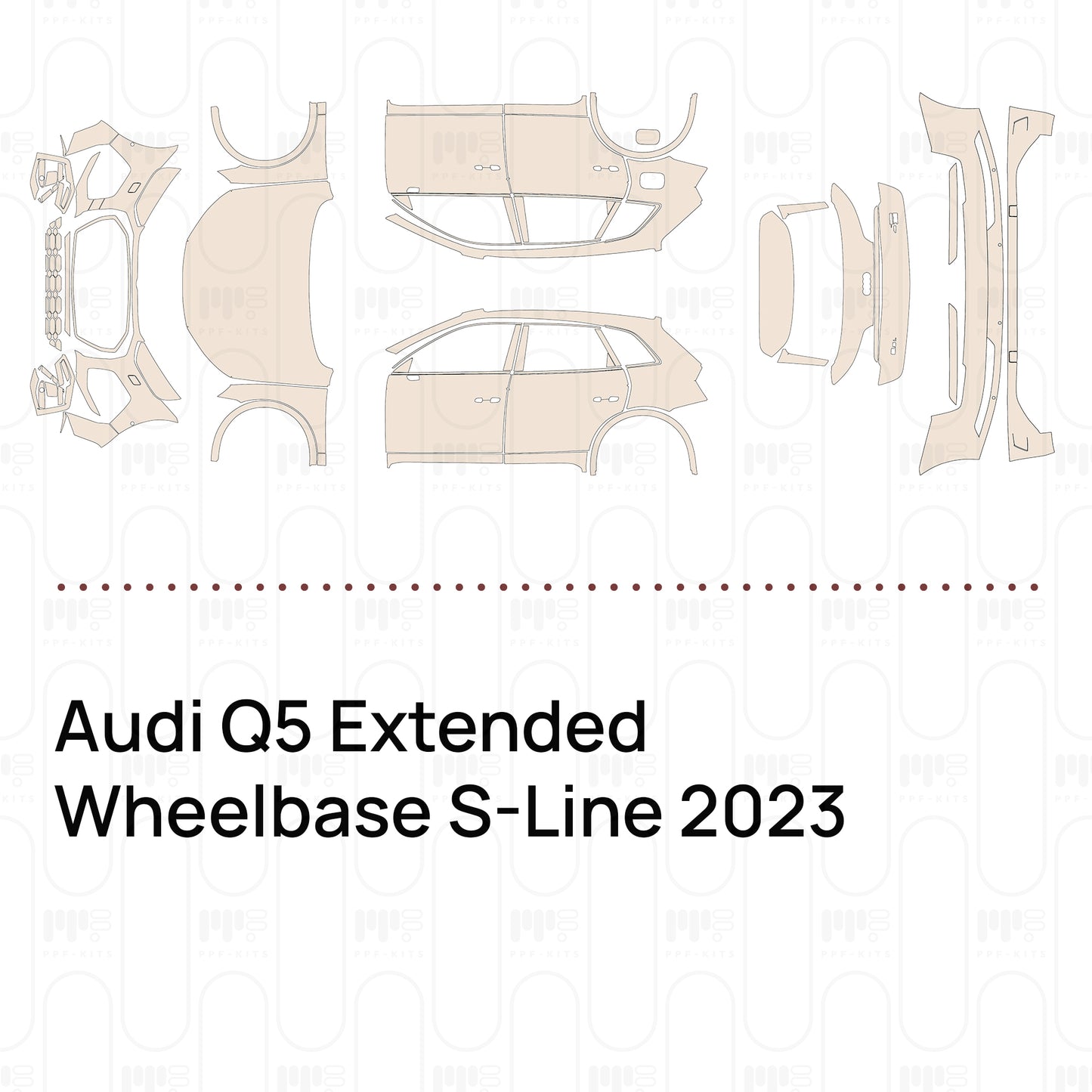 Pre-Cut PPF Audi Q5 Extended Wheelbase S-Line 2023