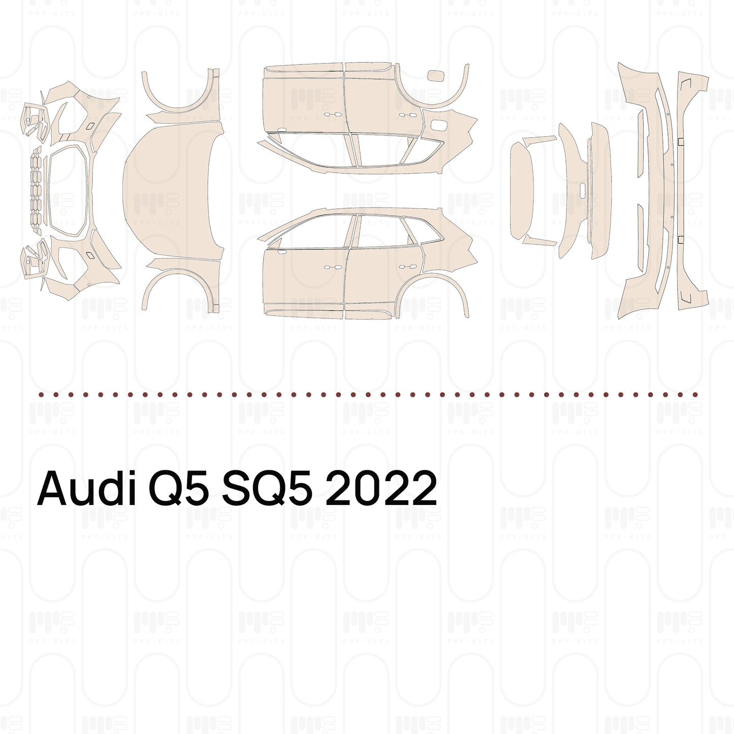 Pre-Cut PPF Audi Q5 SQ5 2022