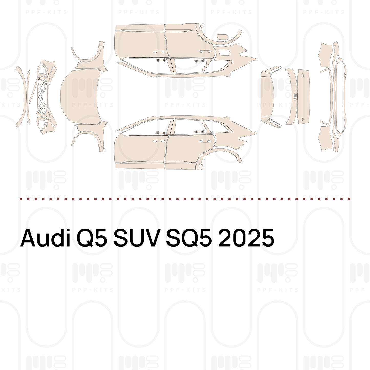Pre-Cut PPF Audi Q5 SUV SQ5 2025