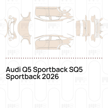 Pre-Cut PPF Audi Q5 Sportback SQ5 Sportback 2026