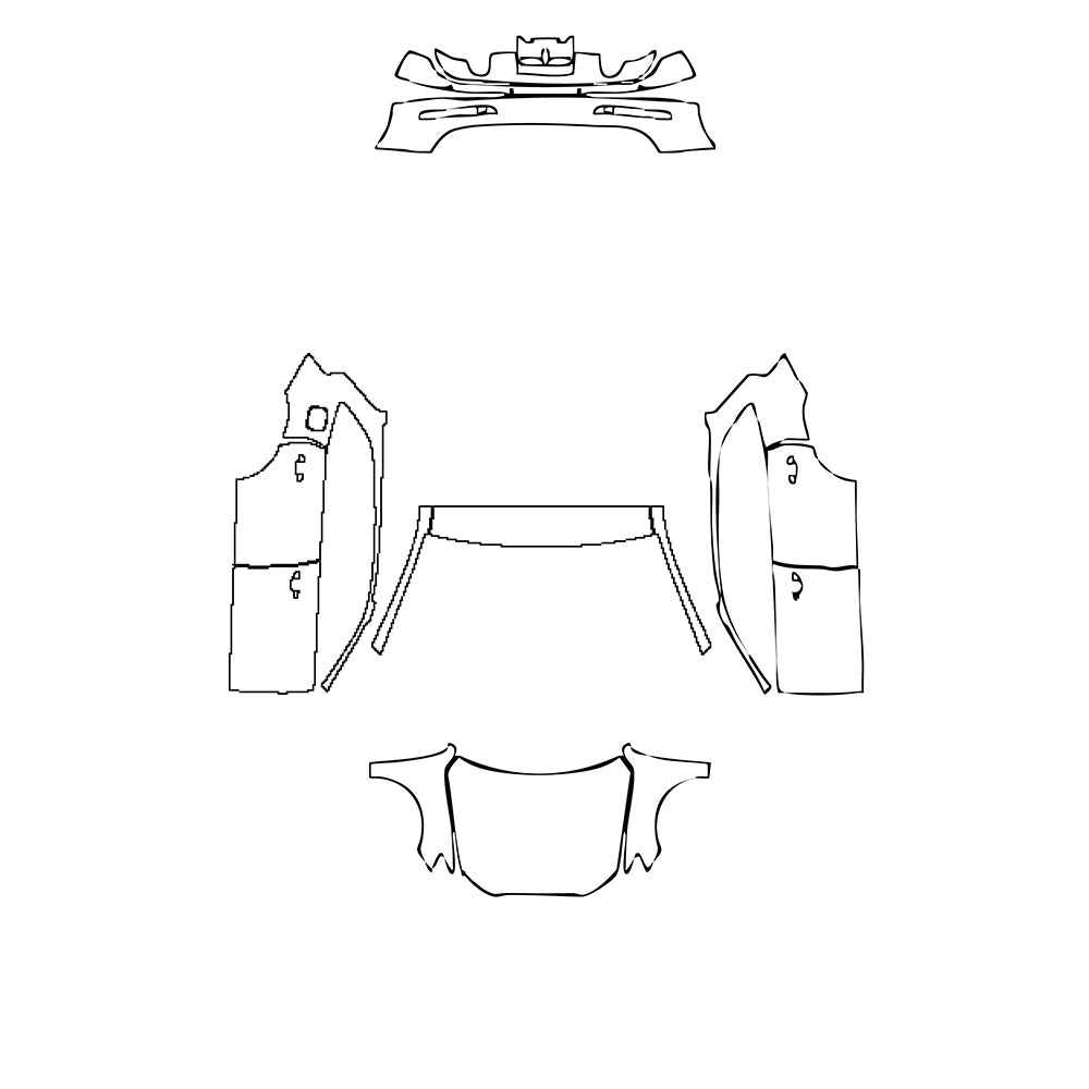 Pre-Cut PPF Audi Q5 Standard Wheelbase Base 2009 - PPF-Kits