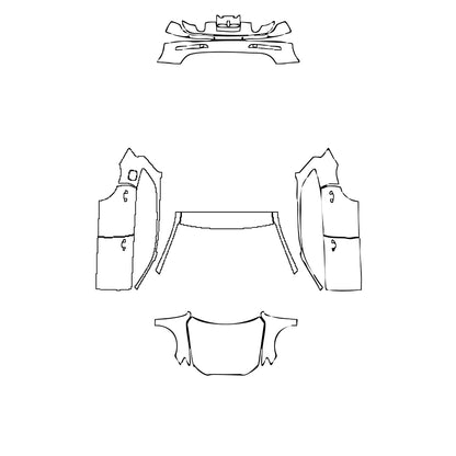 Pre-Cut PPF Audi Q5 Standard Wheelbase Base 2011 - PPF-Kits