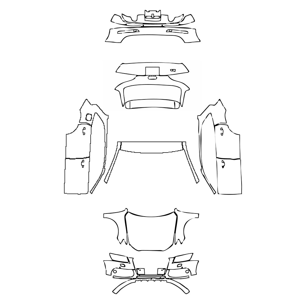 Pre-Cut PPF Audi Q5 Standard Wheelbase Base 2013 - PPF-Kits