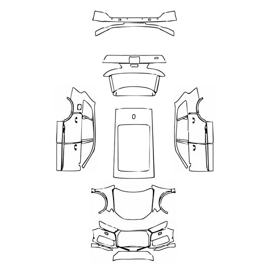 Pre-Cut PPF Audi Q7 Base 2017 - PPF-Kits