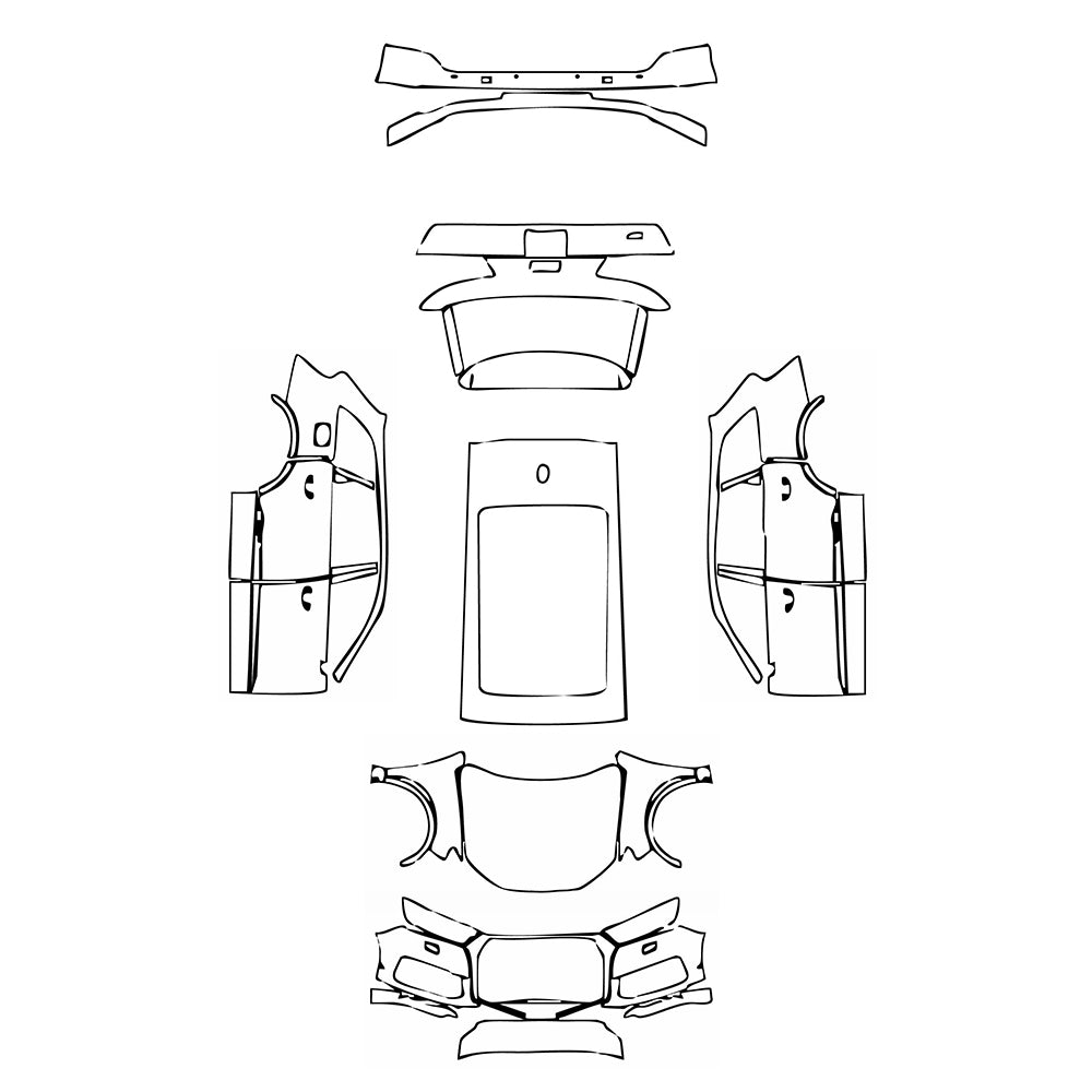 Pre-Cut PPF Audi Q7 Base 2018 - PPF-Kits