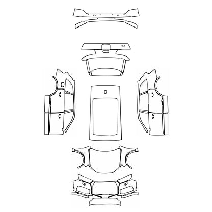 Pre-Cut PPF Audi Q7 Base 2018 - PPF-Kits