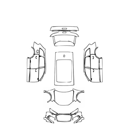 Pre-Cut PPF Audi Q7 Base 2020 - PPF-Kits