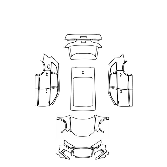 Pre-Cut PPF Audi Q7 Base 2021 - PPF-Kits