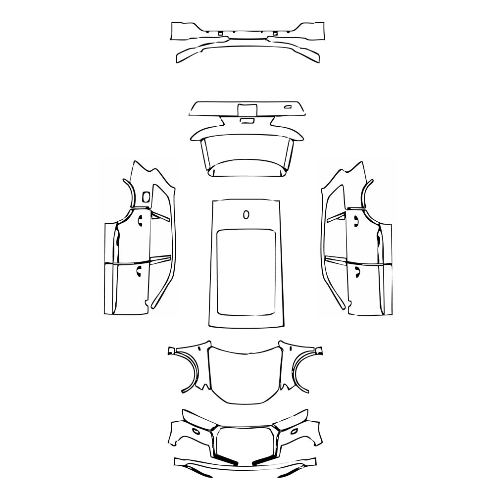 Pre-Cut PPF Audi Q7 S-line 2017 - PPF-Kits
