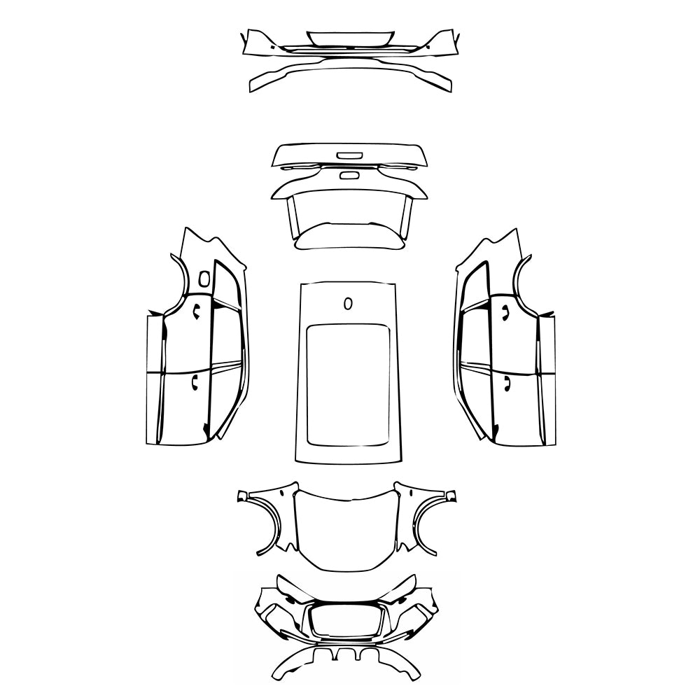Pre-Cut PPF Audi Q7 S-line 2021 - PPF-Kits
