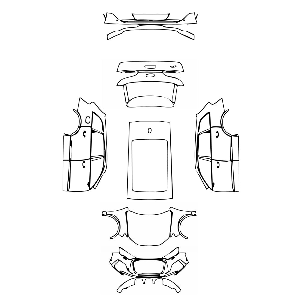 Pre-Cut PPF Audi Q7 SQ7 2020 - PPF-Kits