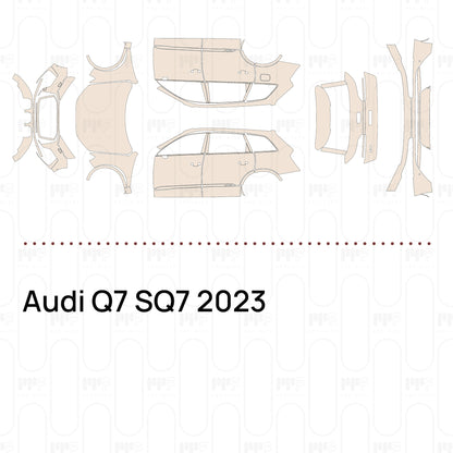Pre-Cut PPF Audi Q7 SQ7 2023
