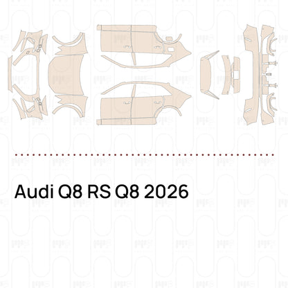 Pre-Cut PPF Audi Q8 RS Q8 2026