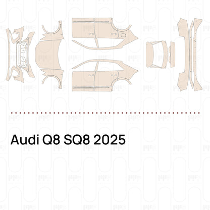 Pre-Cut PPF Audi Q8 SQ8 2025
